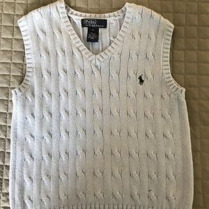 Boys Polo Knit Vest